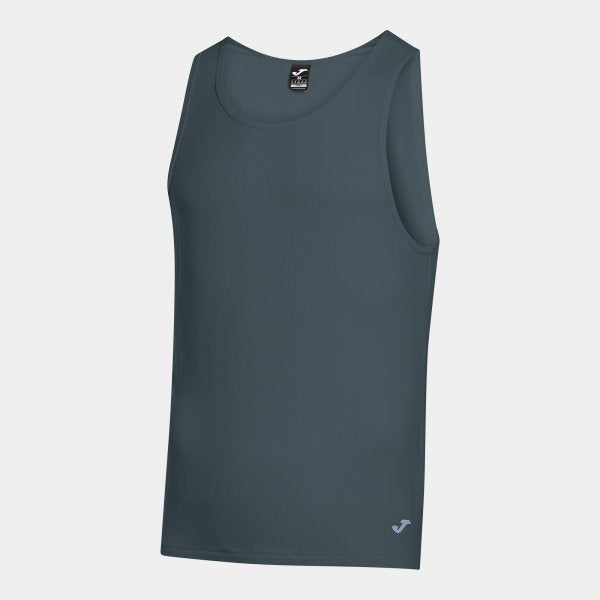 Polo majica SOFT SLEEVELESS SHIRT modra - siva