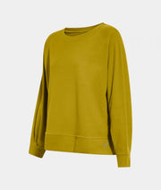 Ženska zgornji del SOFT SWEATSHIRT rumena