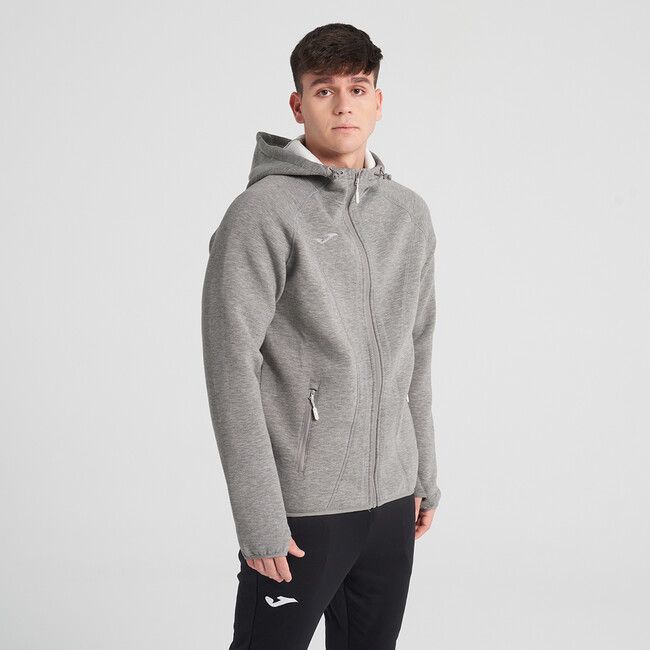 SOFTSHELL HOODIE BASILEA MELANGE GRIS MELANGE CLARO
