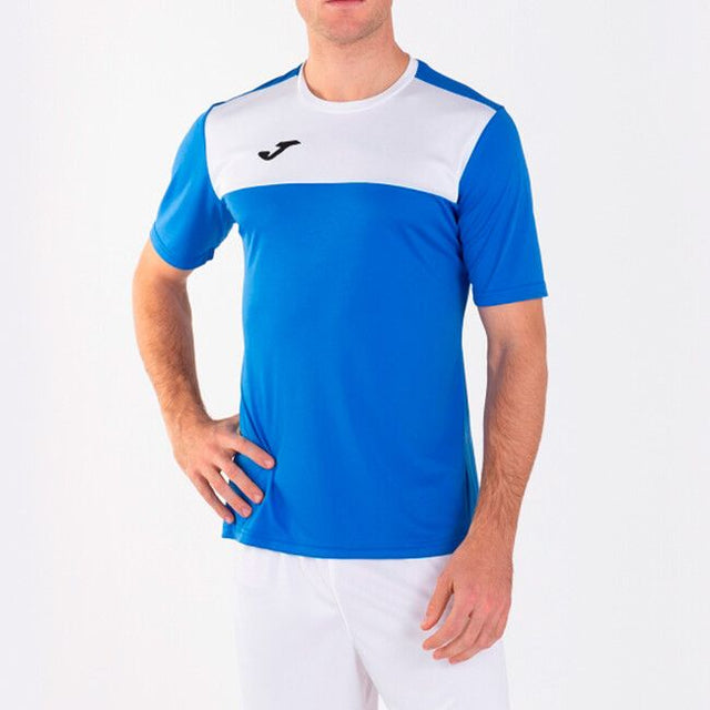Dres S/S T-SHIRT WINNER zelenomodra bela