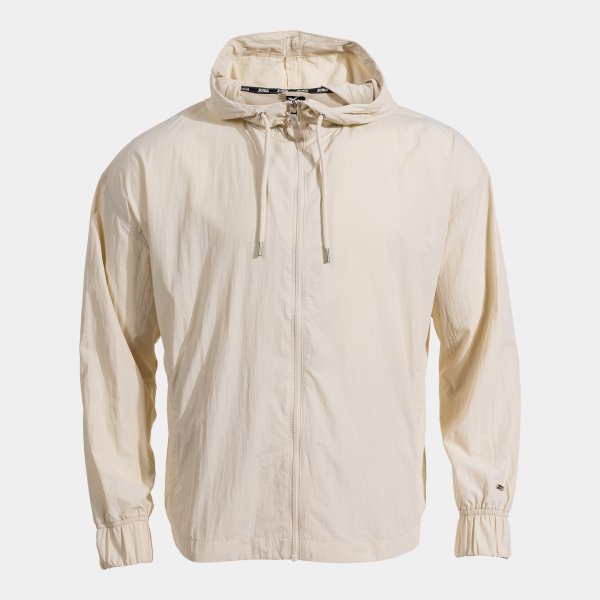 STREET ZIP-UP HOODIE BEIGE BEIGE