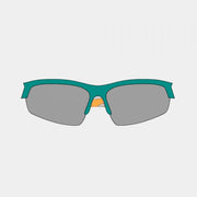 Tekaški brezrokavnik SUNGLASSES GREEN ROYAL BLUE zelena