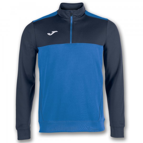Zgornji del SWEATSHIRT 1/2 ZIPPER WINNER azurna mornarica