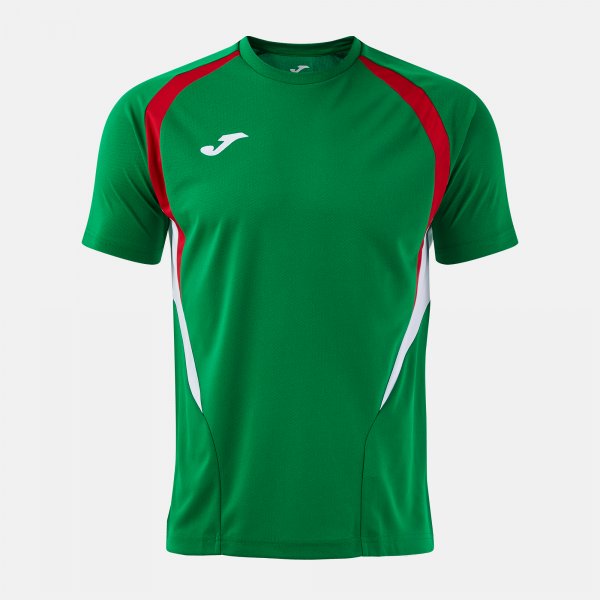 Majica T-CHAMPIONSHIP SHORT SLEEVE T-SHIRT zelena rdeča