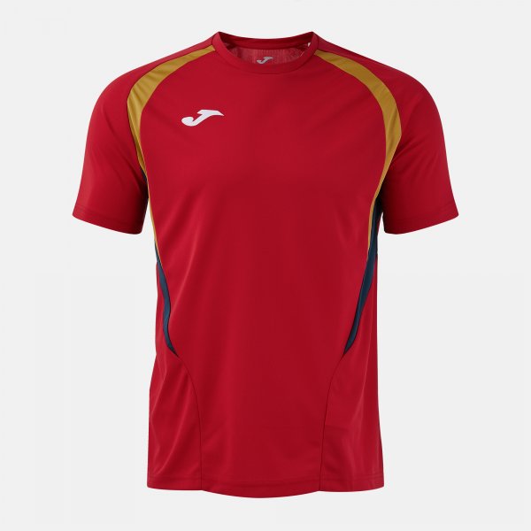 Majica T-CHAMPIONSHIP SHORT SLEEVE T-SHIRT rdeča mornarsko modra