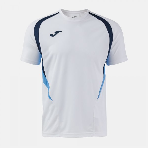 Majica T-CHAMPIONSHIP SHORT SLEEVE T-SHIRT bela svetlo modra