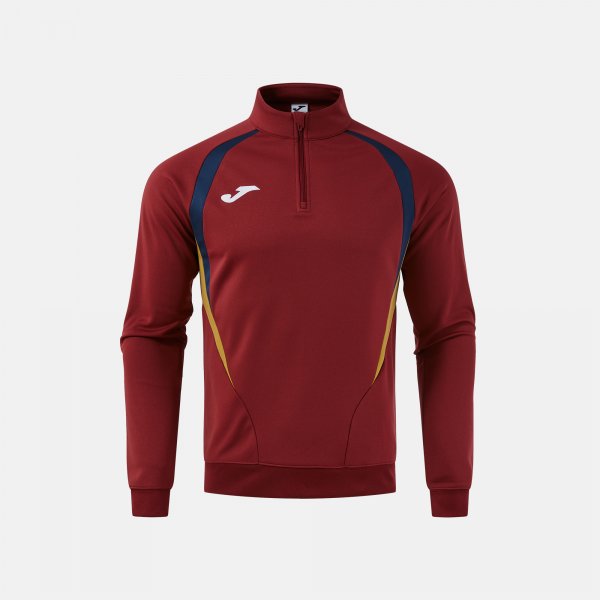 Zgornji del T-CHAMPIONSHIP SWEATSHIRT vinsko rdeča