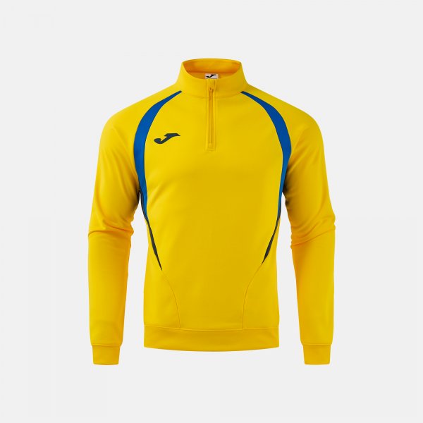 T-CHAMPIONSHIP SWEATSHIRT YELLOW ROYAL BLUE YELLOW-ROYAL