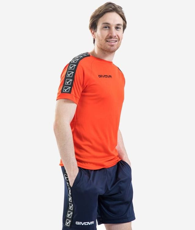 Majica T-SHIRT POLY BAND oranžna