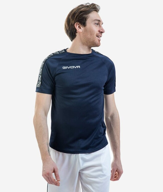 Majica T-SHIRT POLY BAND modra
