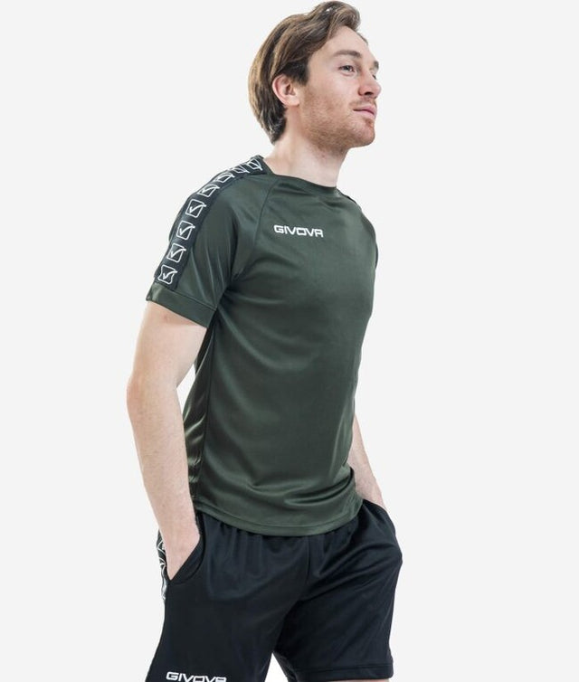 Majica T-SHIRT POLY BAND vojaško zelena