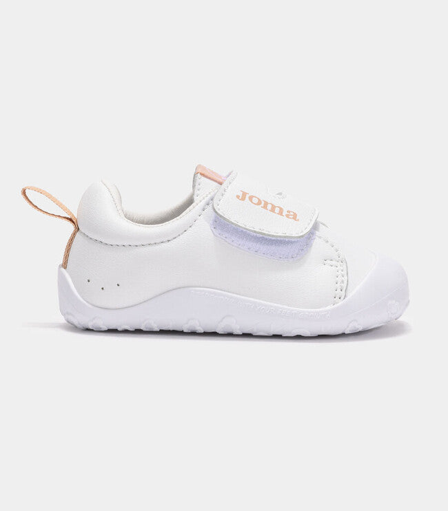 Prostočasna obutev TEDDY JR BAREFOOT 2629 bela rožnata
