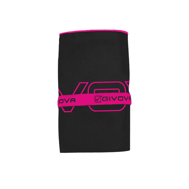 TELO BIG MICROFIBRA 80*165 NERO/FUXIA FLUO