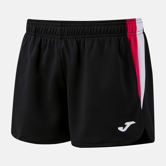 Ženske kratke hlače TERRA SHORT črna živo rožnata