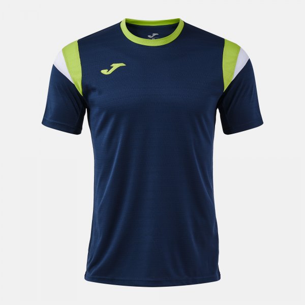 TERRA SHORT SLEEVE T-SHIRT DARK NAVY LIME NAVY-LIME