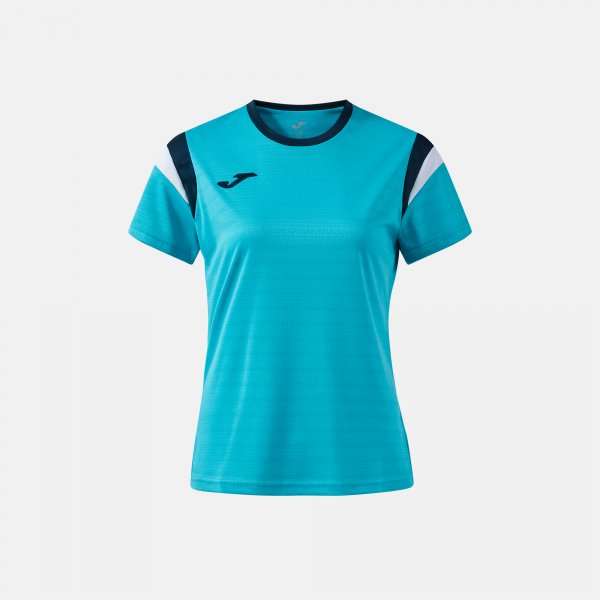 TERRA SHORT SLEEVE T-SHIRT FLUOR TURQUOISE DARK NAVY FLUOR TURQUOISE
