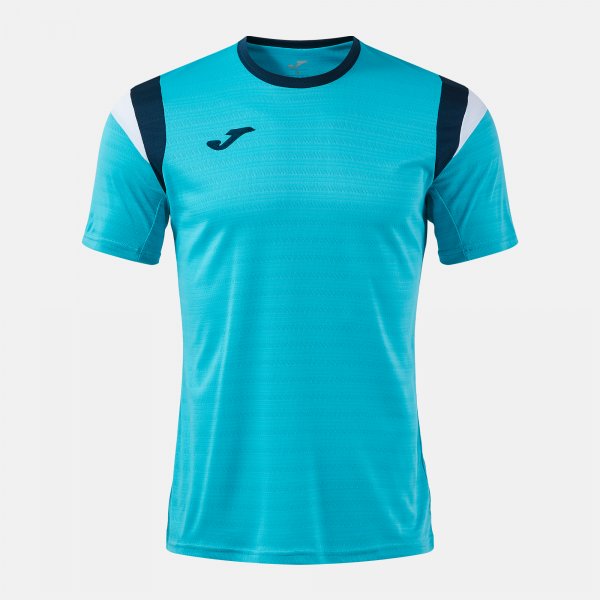 Majica TERRA SHORT SLEEVE T-SHIRT živo rožnata - fluo turkizna