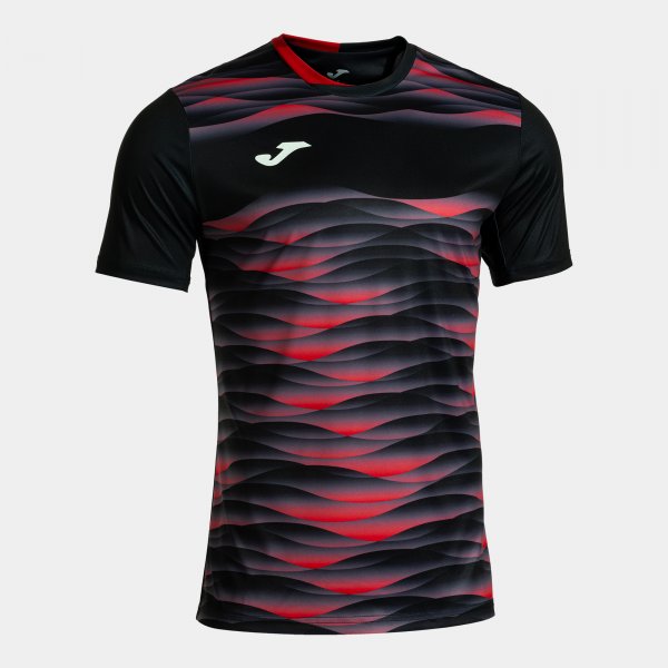 Dres / majica TIGER VII SHORT SLEEVE T-SHIRT črno rdeča