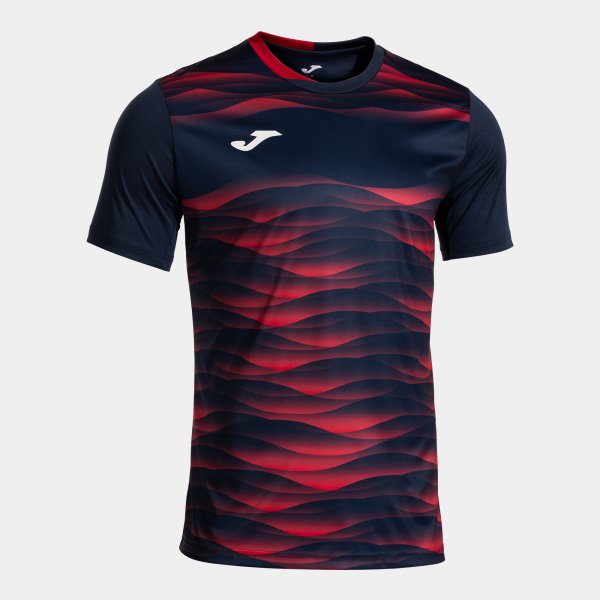 Dres / majica TIGER VII SHORT SLEEVE T-SHIRT mornarsko modra rdeča