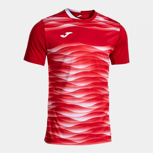 Dres / majica TIGER VII SHORT SLEEVE T-SHIRT rdeča bela