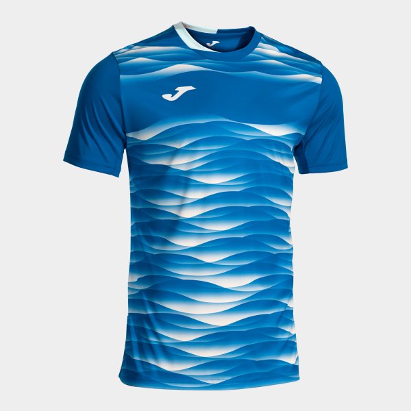 Dres / majica TIGER VII SHORT SLEEVE T-SHIRT zelenomodra bela