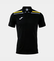 TOLEDO II SHORT SLEEVE POLO BLACK YELLOW BLACK-YELLOW