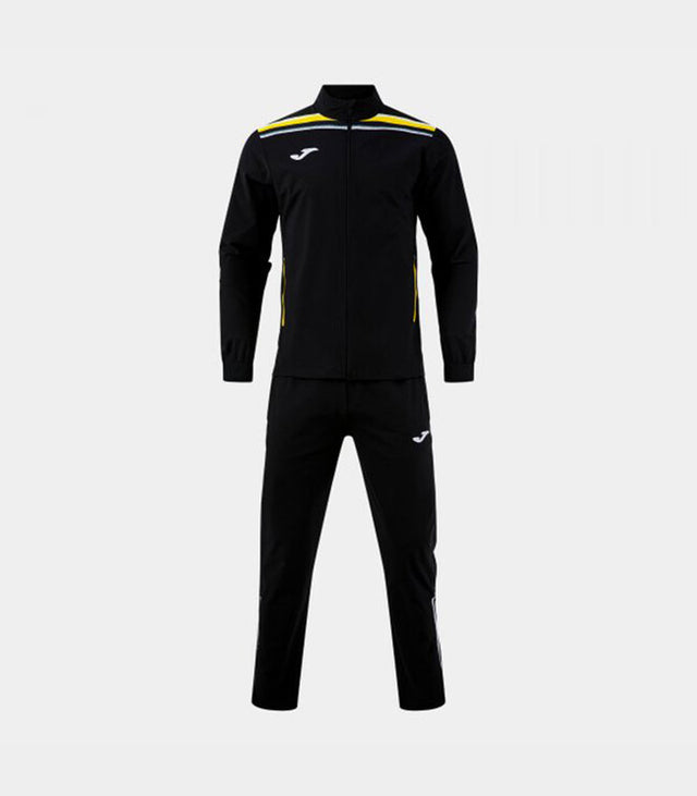 Komplet TOLEDO II TRACKSUIT črno rumena