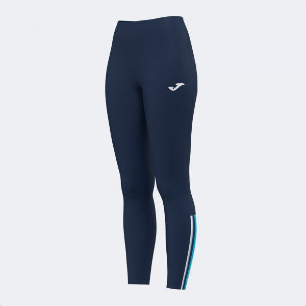 TOLEDO LONG TIGHTS DARK NAVY FLUOR TURQUOISE DARK NAVY TURQUESA