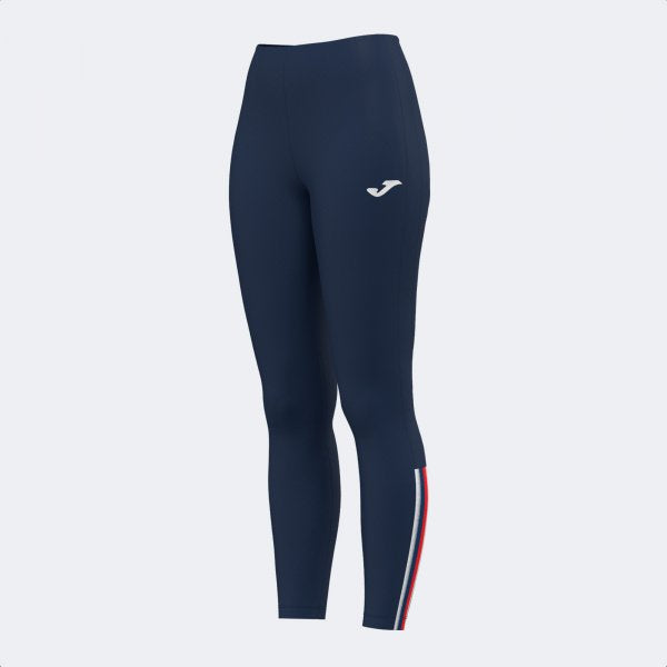 TOLEDO LONG TIGHTS DARK NAVY RED NAVY-RED