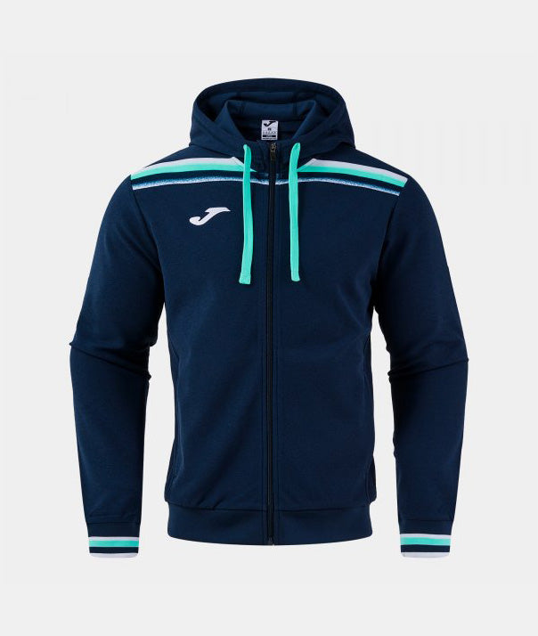Zgornji del TOLEDO II ZIP-UP HOODIE mornarsko modra zelena