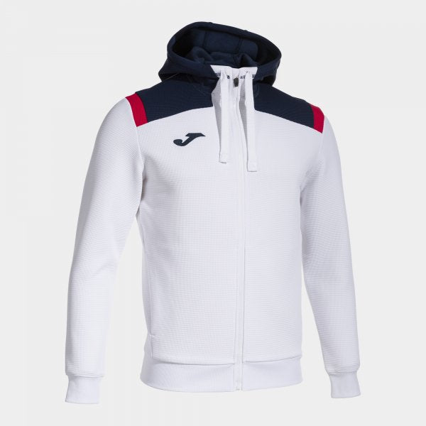 Zgornji del s kapuco TOLEDO ZIP-UP HOODIE bela mornarsko modra