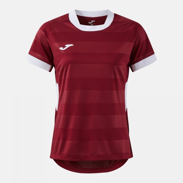 Ženske majica TOLETUM VII SHORT SLEEVE T-SHIRT vinsko rdeča