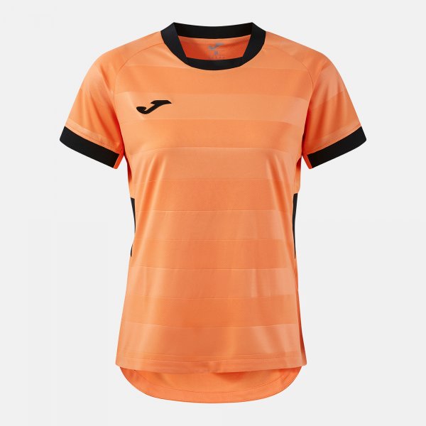 Ženske majica TOLETUM VII SHORT SLEEVE T-SHIRT oranžno črna