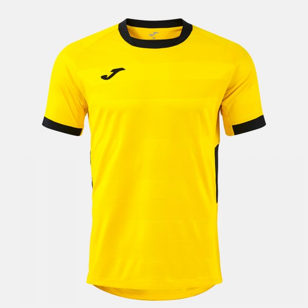 Majica TOLETUM VII SHORT SLEEVE T-SHIRT rumeno črna