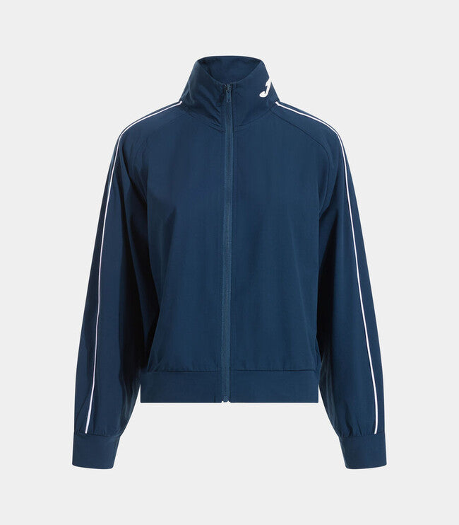 Ženska zgornji del TORNEO FULL ZIP SWEATSHIRT cian