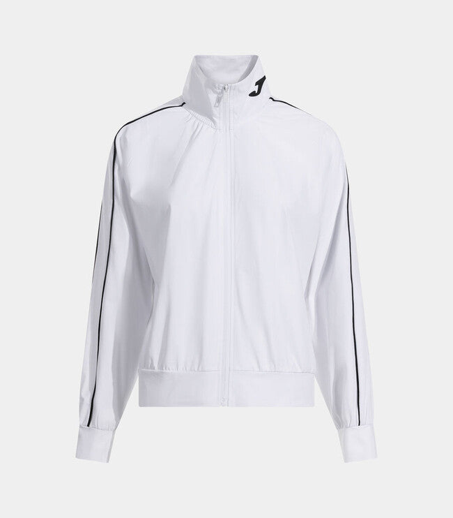 Ženska zgornji del TORNEO FULL ZIP SWEATSHIRT bela