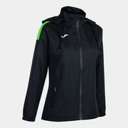 RAINJACKET TRIVOR NEGRO-VERDE FLUOR