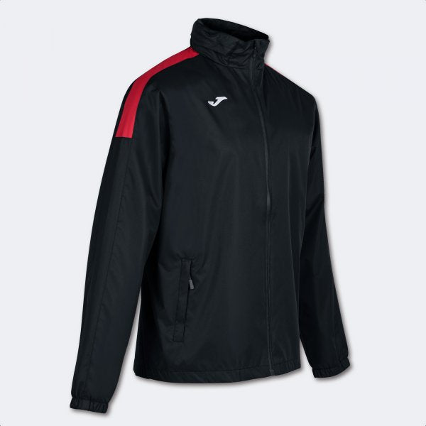 RAINCOAT TRIVOR BLACK-RED