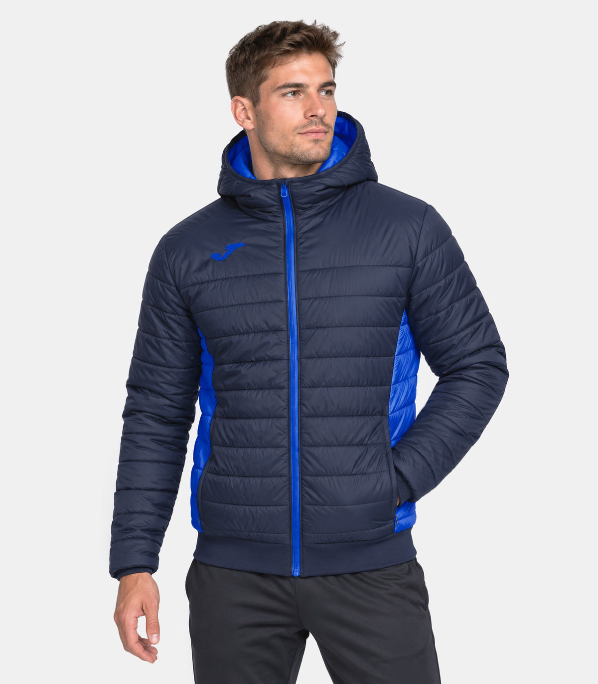 Bomber jakna URBAN V BOMBER JACKET mornarsko modra zelenomodra