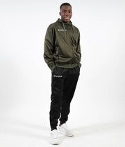 TUTA KING IN POLARFLEECE (SORRENTO) VERDE MILITARE/NERO