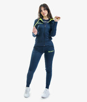TUTA LADY BLU/GIALLO FLUO