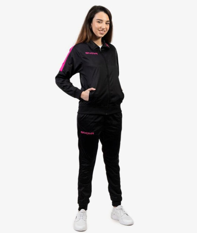 TUTA REVOLUTION FLUO TRIACETATO NERO/FUXIA FLUO
