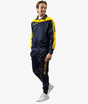 TUTA ROMA TRIACETATO BLU/GIALLO