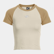 U-TRIBE VENUS SHORT SLEEVE T-SHIRT BEIGE BEIGE