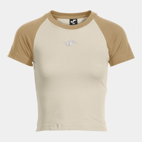 U-TRIBE VENUS SHORT SLEEVE T-SHIRT BEIGE BEIGE