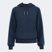 Ženska zgornji del URBAN AESTHETICS HOODIE NAVY BLUE SKY BLUE NAVY-SKY BLUE