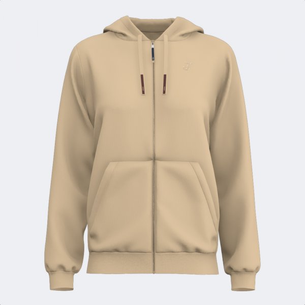 Ženska zgornji del URBAN AESTHETICS ZIP-UP HOODIE bež