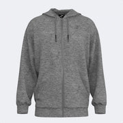 Zgornji del URBAN AESTHETICS ZIP-UP HOODIE siva