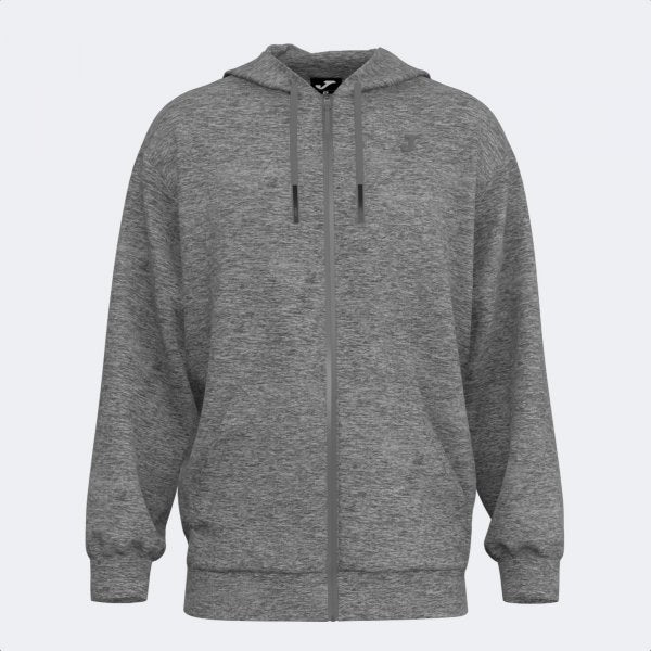 Zgornji del URBAN AESTHETICS ZIP-UP HOODIE siva