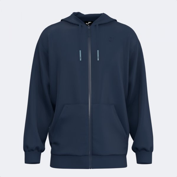 Zgornji del URBAN AESTHETICS ZIP-UP HOODIE mornarsko modra